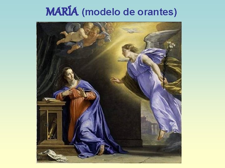 MARÍA (modelo de orantes) 