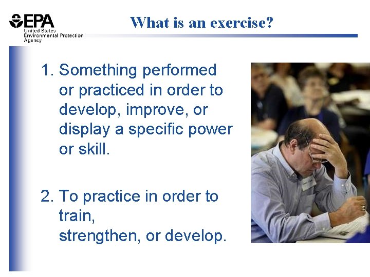 U S EPAs Tabletop Exercise Tool for Water