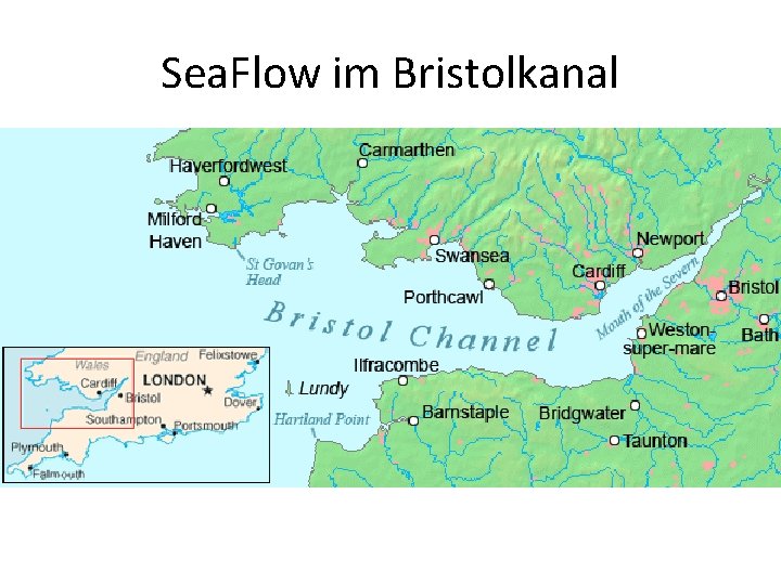 Sea. Flow im Bristolkanal 