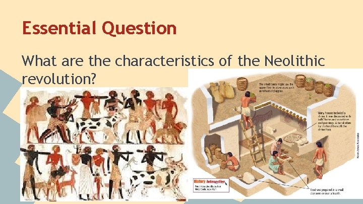 Essential Question What are the characteristics of the Neolithic revolution? 