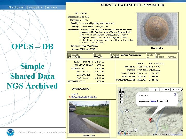 OPUS – DB Simple Shared Data NGS Archived  OPUS – DB Simple Shared Data NGS Archived