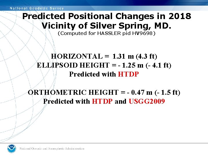 Predicted Positional Changes in 2018 Vicinity of Silver Spring, MD. (Computed for HASSLER pid Predicted Positional Changes in 2018 Vicinity of Silver Spring, MD. (Computed for HASSLER pid