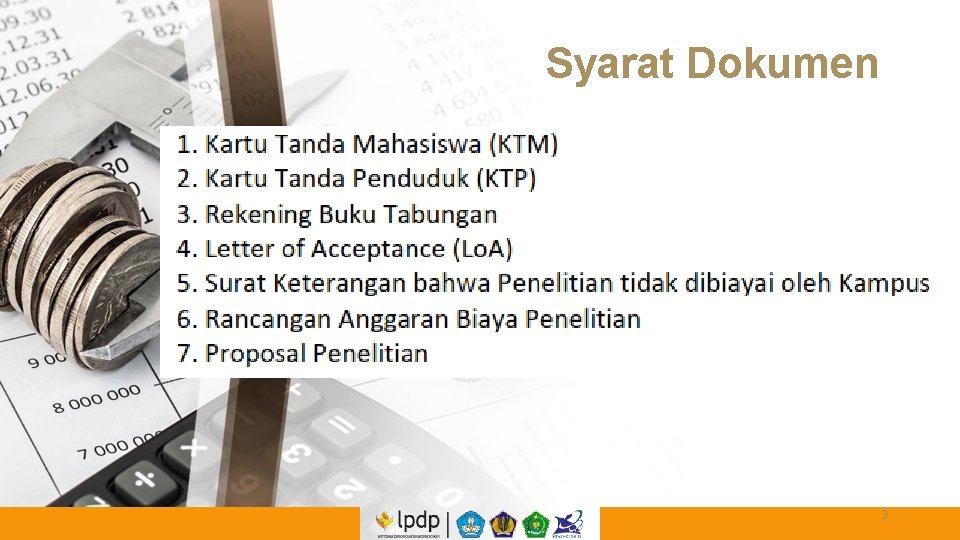 Syarat Dokumen 3 