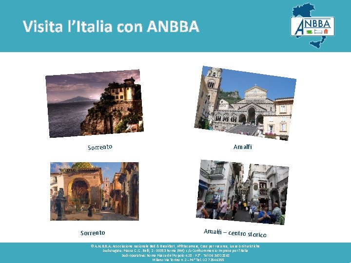 Visita l’Italia con ANBBA Sorrento Amalfi – centro sto rico © A. N. B.