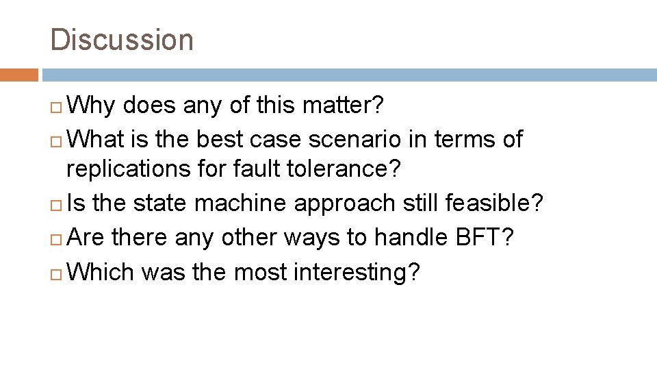 Discussion Why does any of this matter? What is the best case scenario in