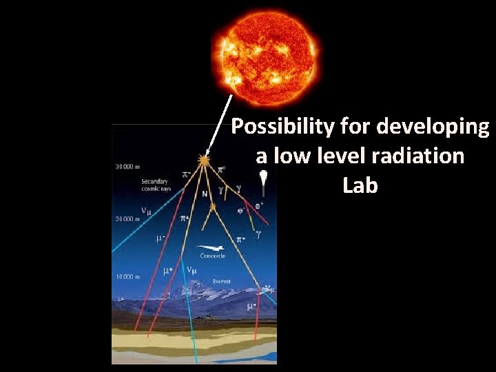 Possibility for developing a low level radiation Lab 