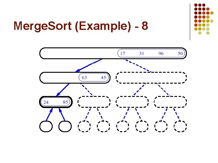 Merge. Sort (Example) - 8 