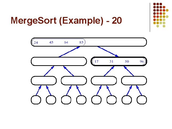 Merge. Sort (Example) - 20 