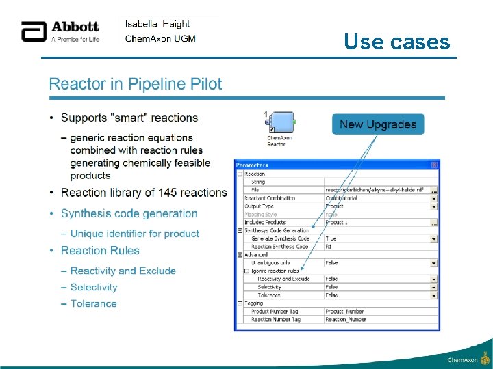 Use cases 