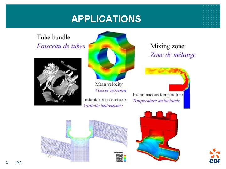 APPLICATIONS 21 2005 