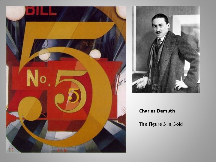 Charles Demuth The Figure 5 in Gold 