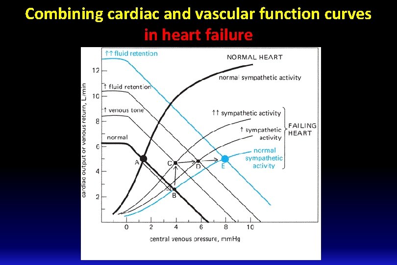 Combining cardiac and vascular function curves in heart failure 