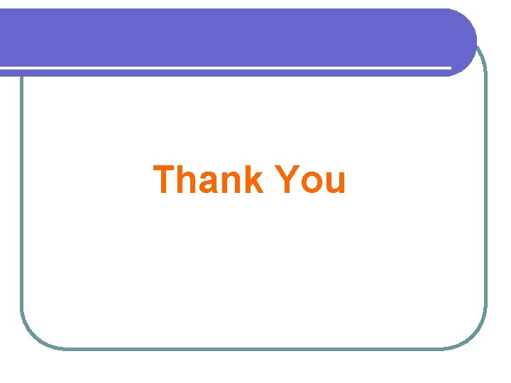 Thank You Thank You