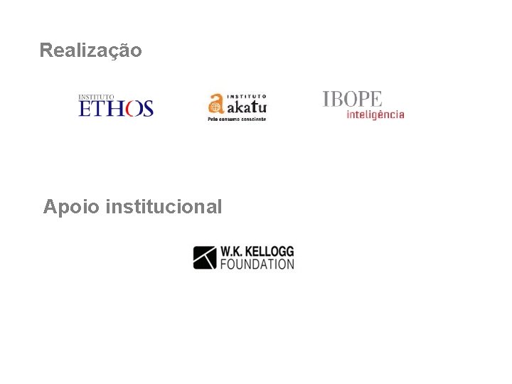 Realização Apoio institucional 