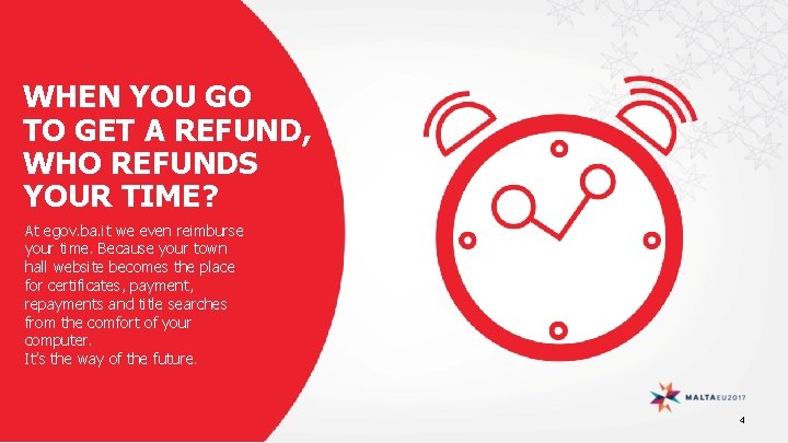 WHEN YOU GO TO GET A REFUND, WHO REFUNDS YOUR TIME? At egov. ba.