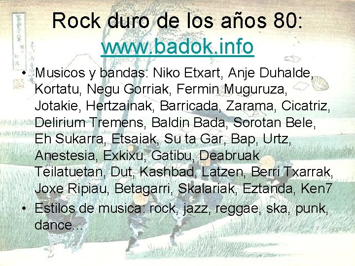 Rock duro de los años 80: www. badok. info • Musicos y bandas: Niko