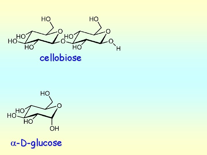 cellobiose a-D-glucose 