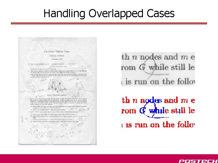 Handling Overlapped Cases 