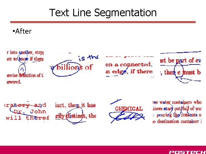 Text Line Segmentation • After 