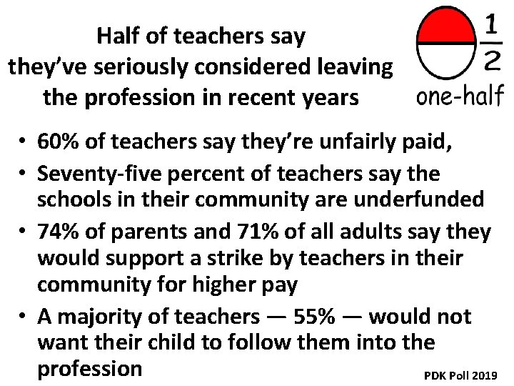 Half of teachers say they’ve seriously considered leaving the profession in recent years •