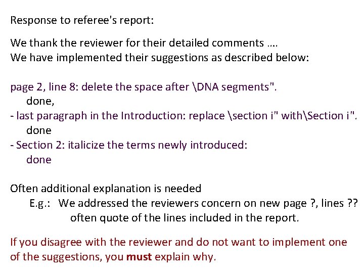 Response to referee's report: We thank the reviewer for their detailed comments …. We