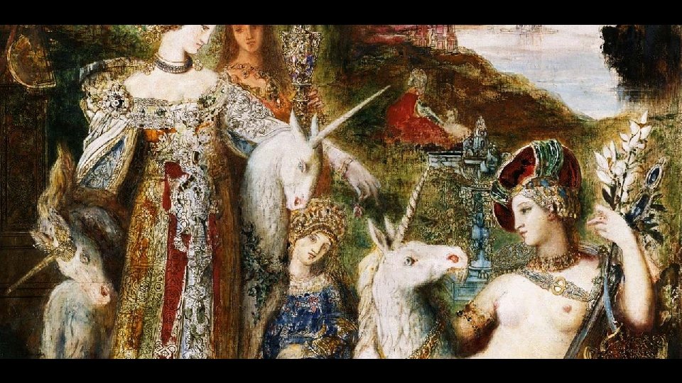 The Unicorn in Western painting La licorne dans la peinture occidentale images and text