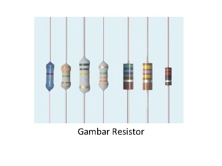 Gambar Resistor 