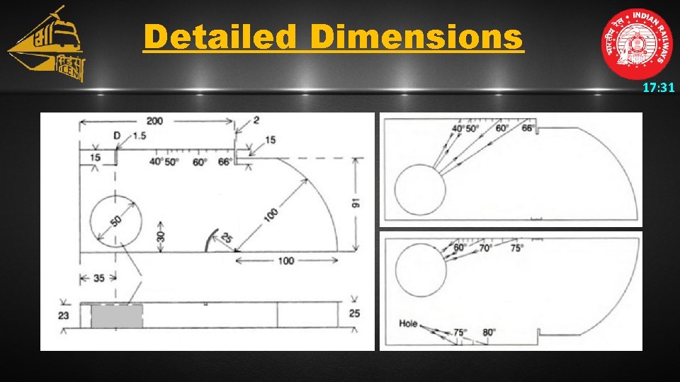 Detailed Dimensions 17: 31 