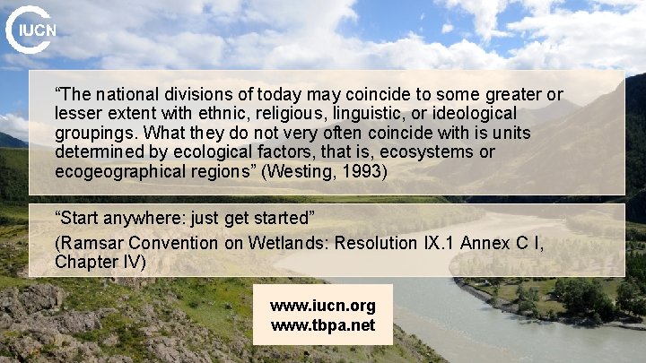 “The national divisions of today may coincide to some greater or lesser extent with