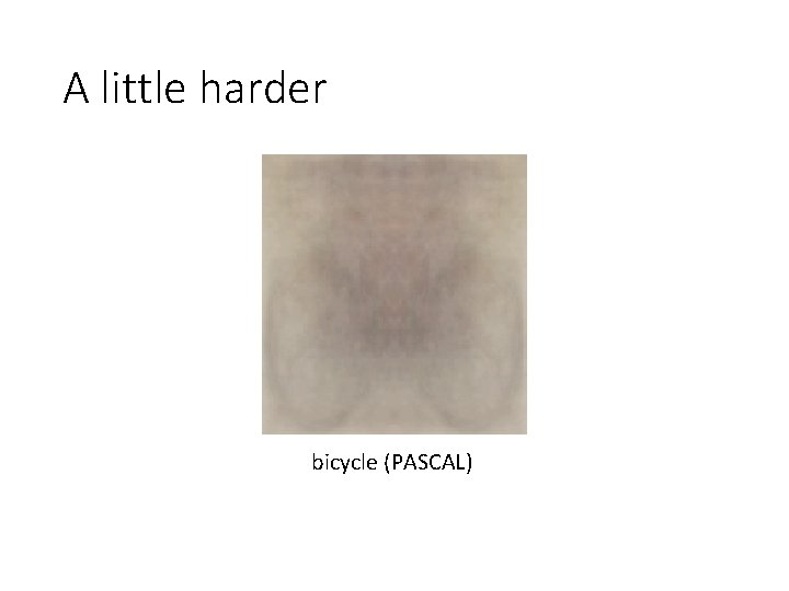 A little harder bicycle (PASCAL) 