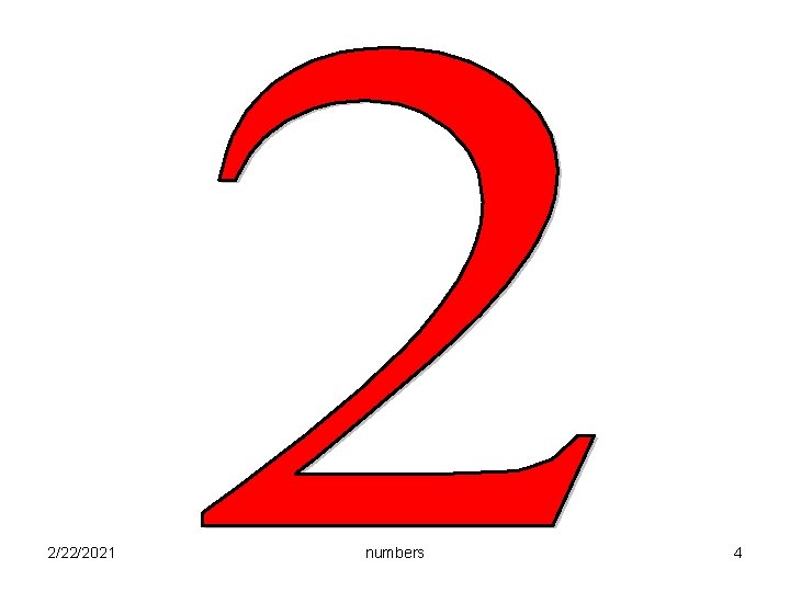2/22/2021 numbers 4 