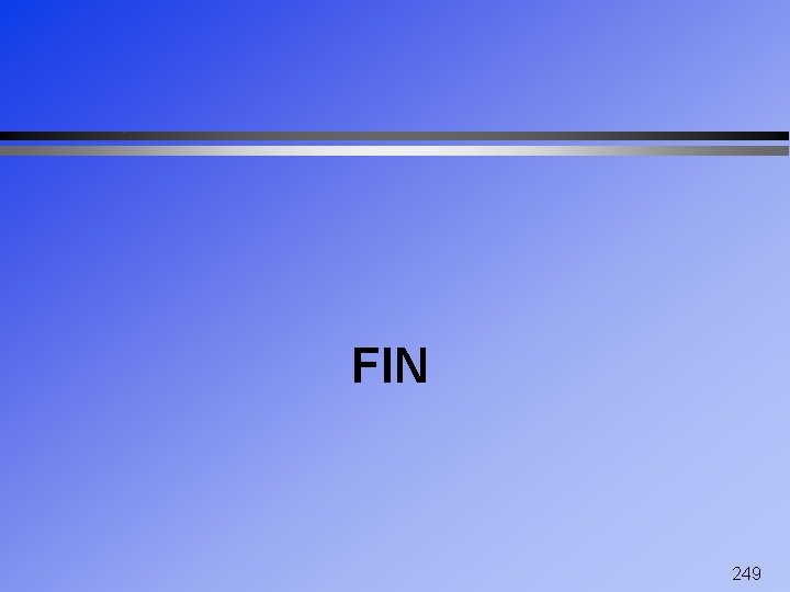 FIN 249 