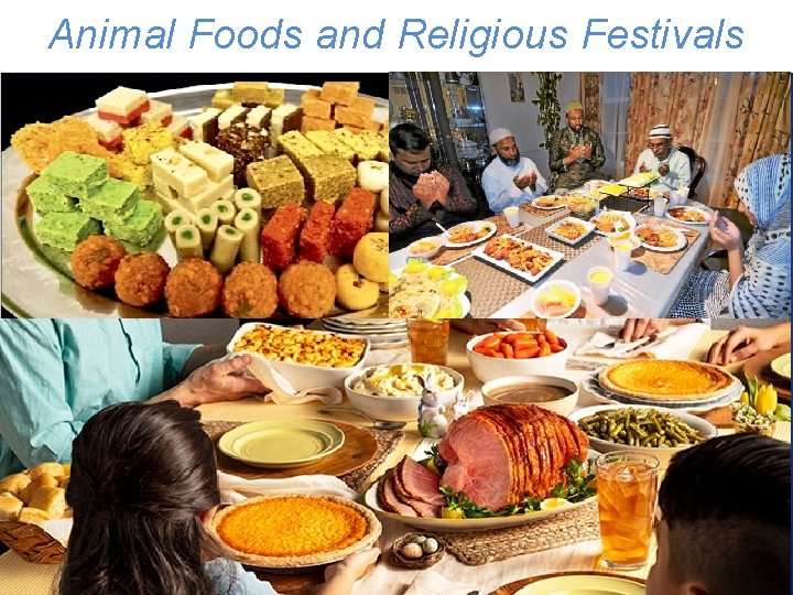 Three Possible Futures for Humanity Animal Foods and Religious Festivals 
