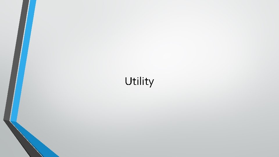 Utility 