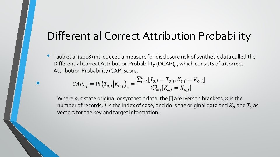 Differential Correct Attribution Probability • 