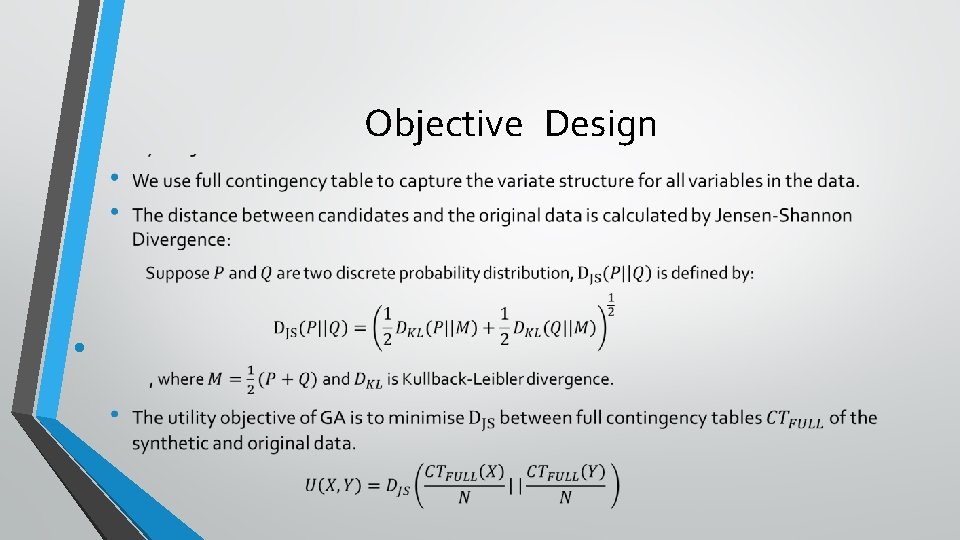 Objective Design • 
