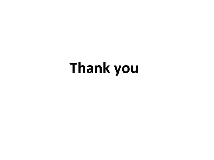 Thank you Thank you