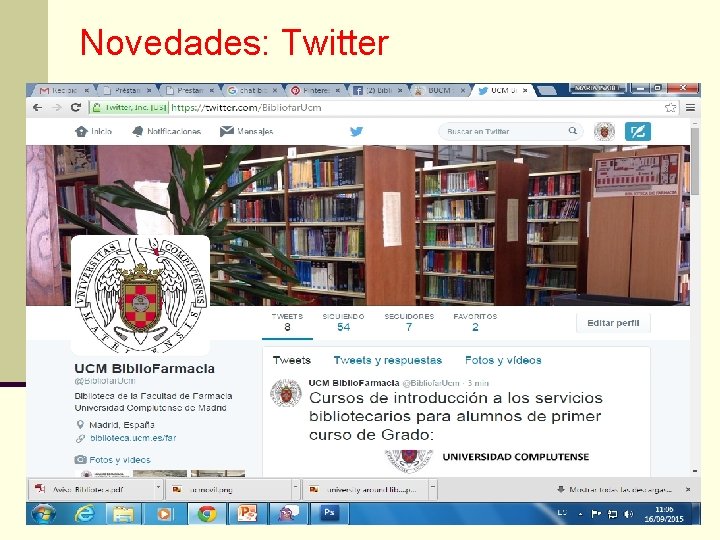 Novedades: Twitter 