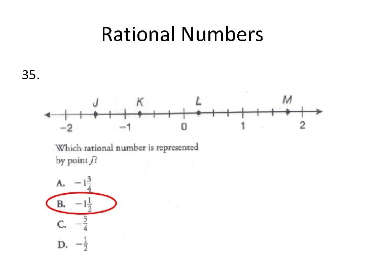 Rational Numbers 35. 