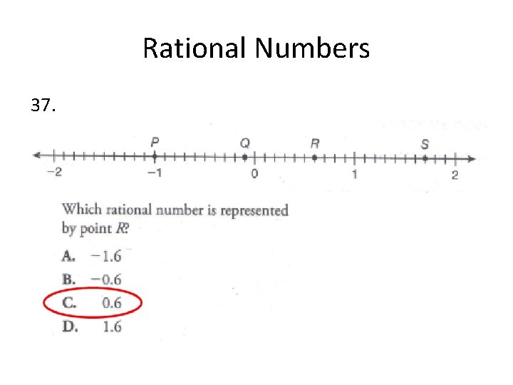 Rational Numbers 37. 