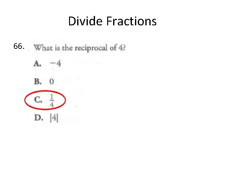 Divide Fractions 66. 