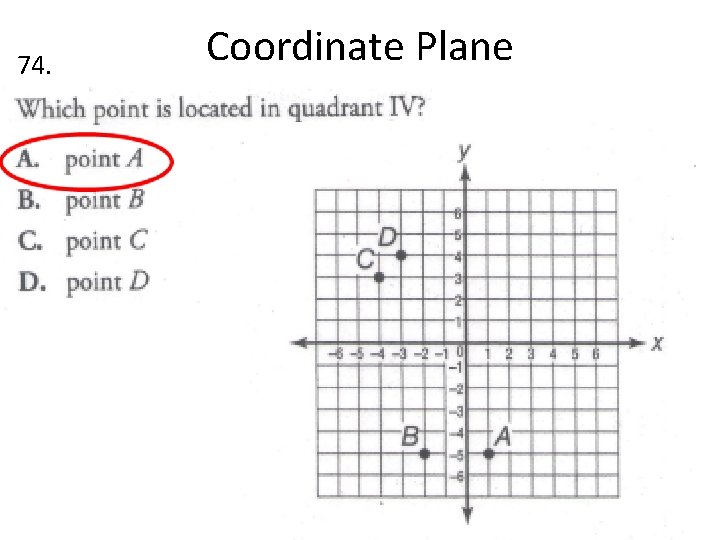 74. Coordinate Plane 