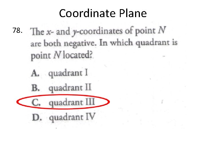 Coordinate Plane 78. 