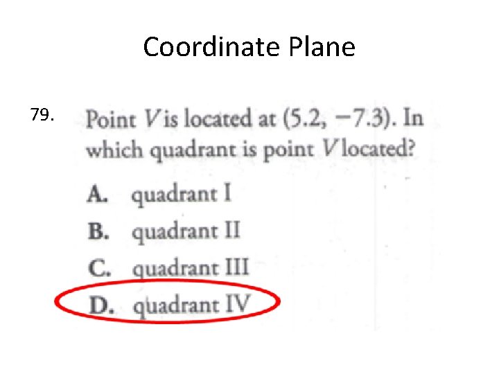 Coordinate Plane 79. 