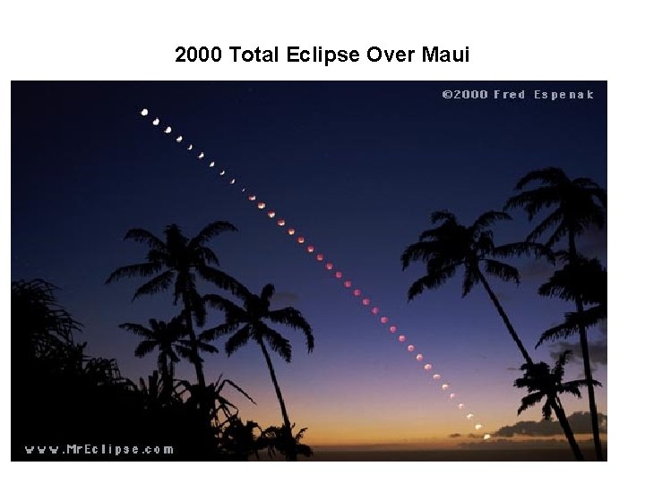 2000 Total Eclipse Over Maui 