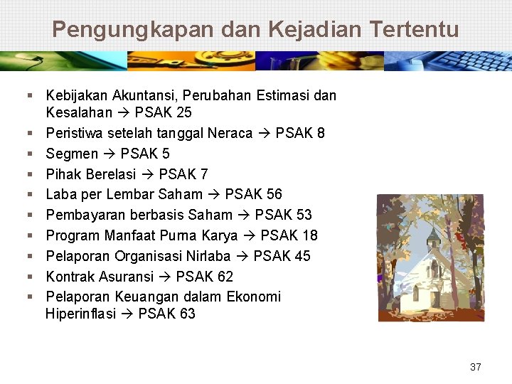 Pengungkapan dan Kejadian Tertentu § Kebijakan Akuntansi, Perubahan Estimasi dan Kesalahan PSAK 25 §