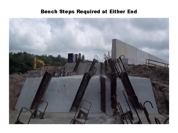 Bench Steps Required at Either End 