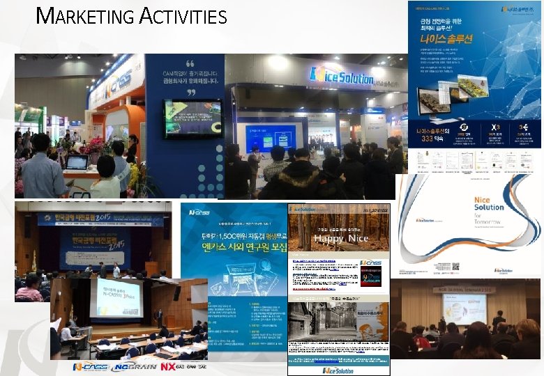 MARKETING ACTIVITIES CADCAM 전문가그룹 