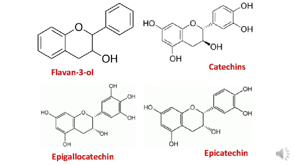 Flavan-3 -ol Epigallocatechin Catechins Epicatechin 