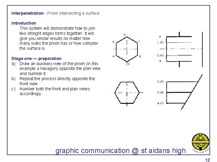 Interpenetration - Prism intersecting a surface Introduction This system will demonstrate how to join